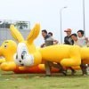 Tortoise and Hare Inflatable Team Race Game