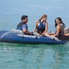 Intex Excursion 5 Inflatable Raft Boat Set With Aluminum Oars