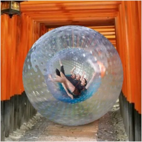 Ground Zorbing Ball Inflatable Human Hamster Ball - Image 2