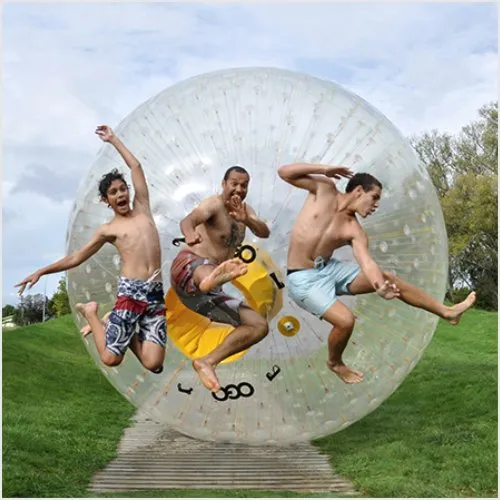 Ground Zorbing Ball Inflatable Human Hamster Ball - Image 3