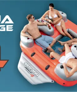 Sea-Doo Aqua Lounge 4 Person Inflatable Island Float - Image 3