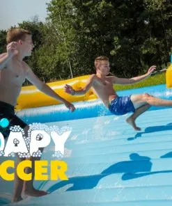 Soapy Football Pitch - Inflatable Team game 70ft x 40ft - Image 3