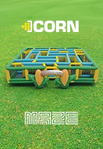 Corn Maze Giant Inflatable Obstacle Course - Image 2