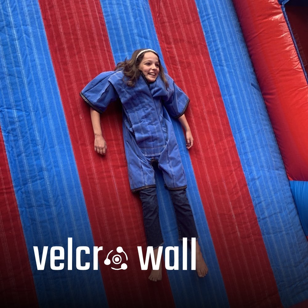 Velcro Wall Inflatable Bouncer Castle Sticky Wall