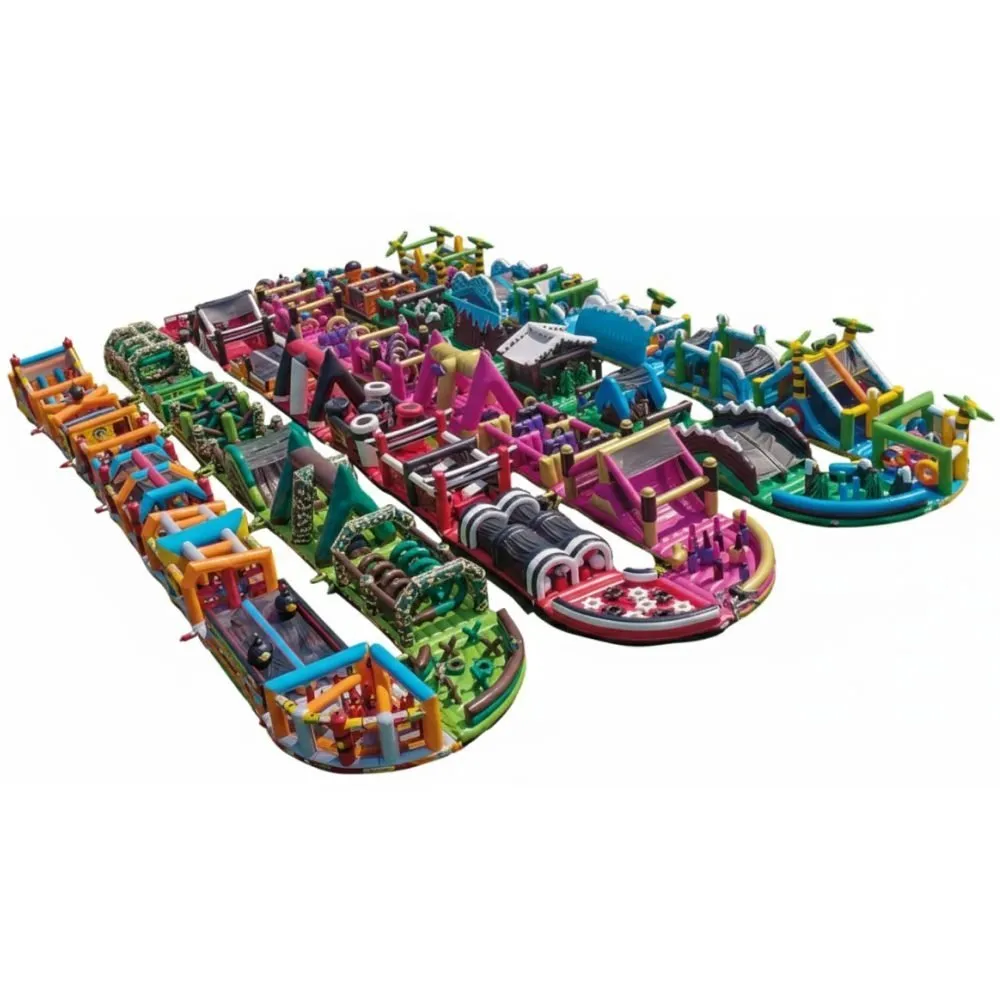 The Largest Inflatable Obstacle Course