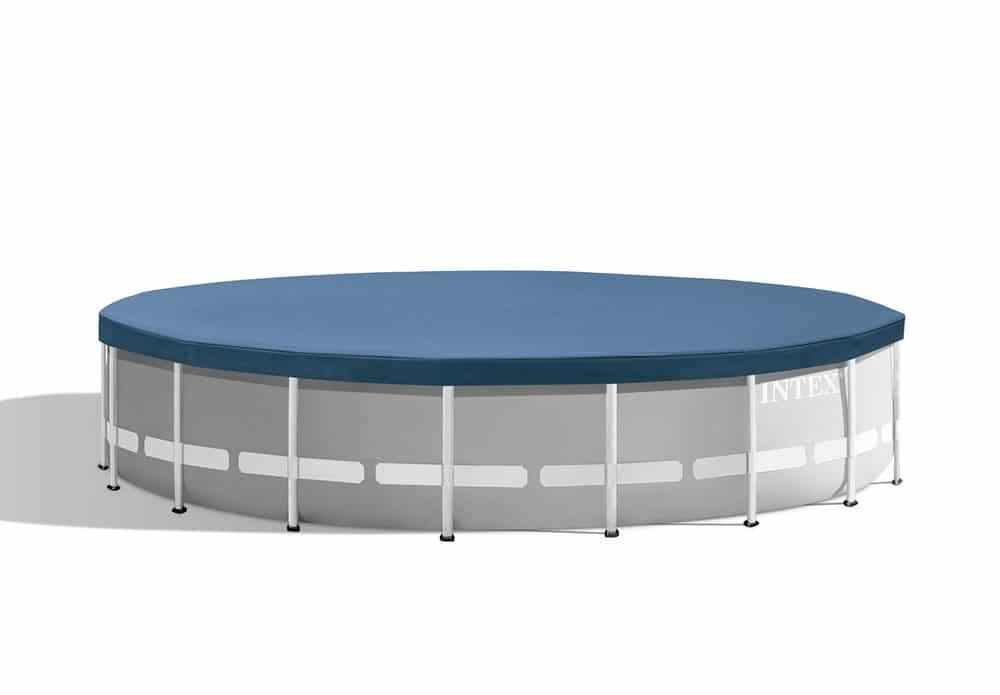 Intex 26731EH | Size 18.0 x 18.0 x 4.00 Ft | Prism Frame Round Metal Frame Portable Ready-Made Swimming Pool - Image 4