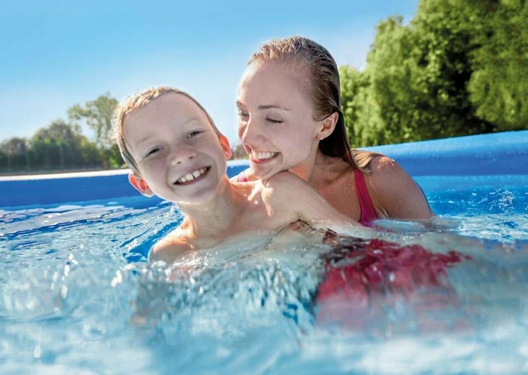 Intex 28130 | Size 12.0 x 12.0 x 2.50 Ft | Easy Set Round Inflatable Portable Swimming Pool - Image 6