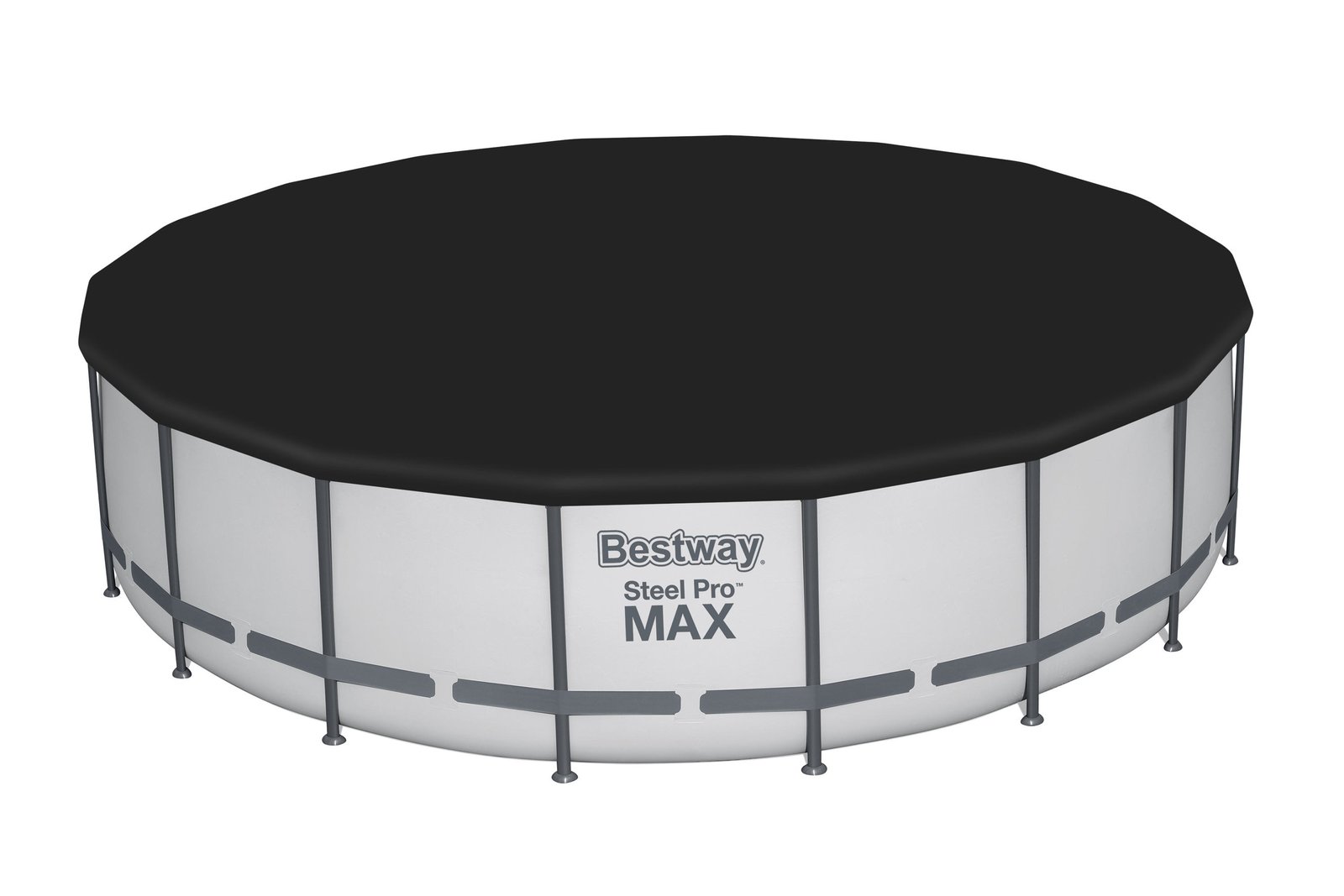 Bestway 56462 | Size 17.8 x 17.8 x 4.00 Ft | Steel Pro MAX Round Metal Frame Portable Ready-Made Swimming Pool - Image 3