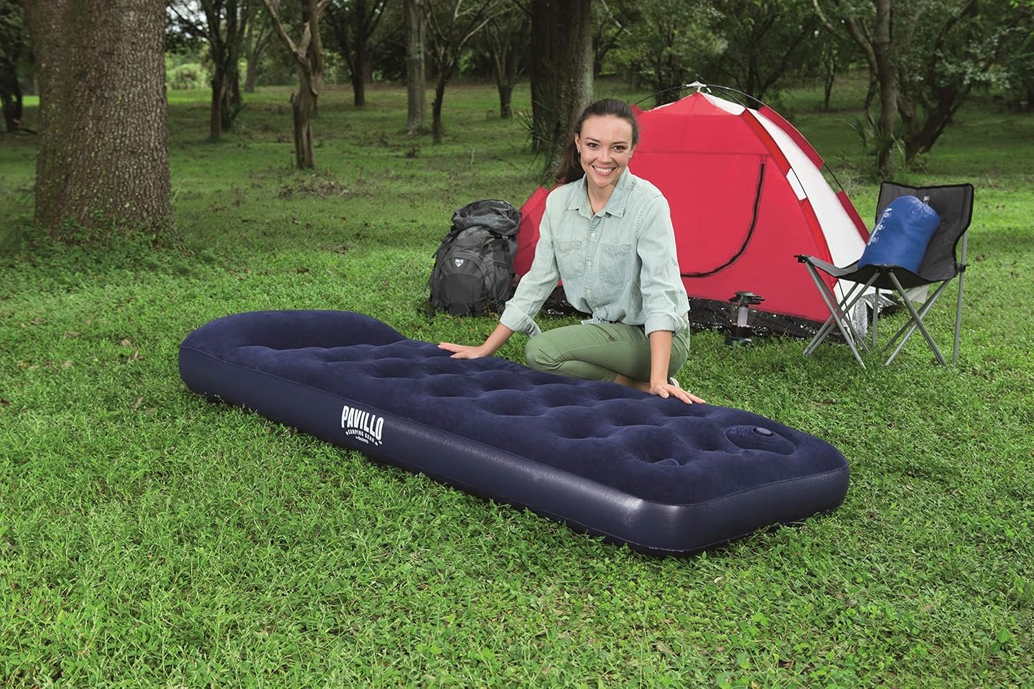 Airbed Built in Foot Pump 67223 - Image 2