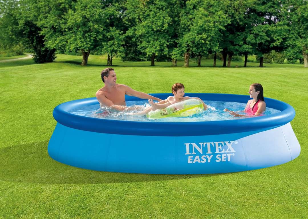Intex 28130 | Size 12.0 x 12.0 x 2.50 Ft | Easy Set Round Inflatable Portable Swimming Pool - Image 3