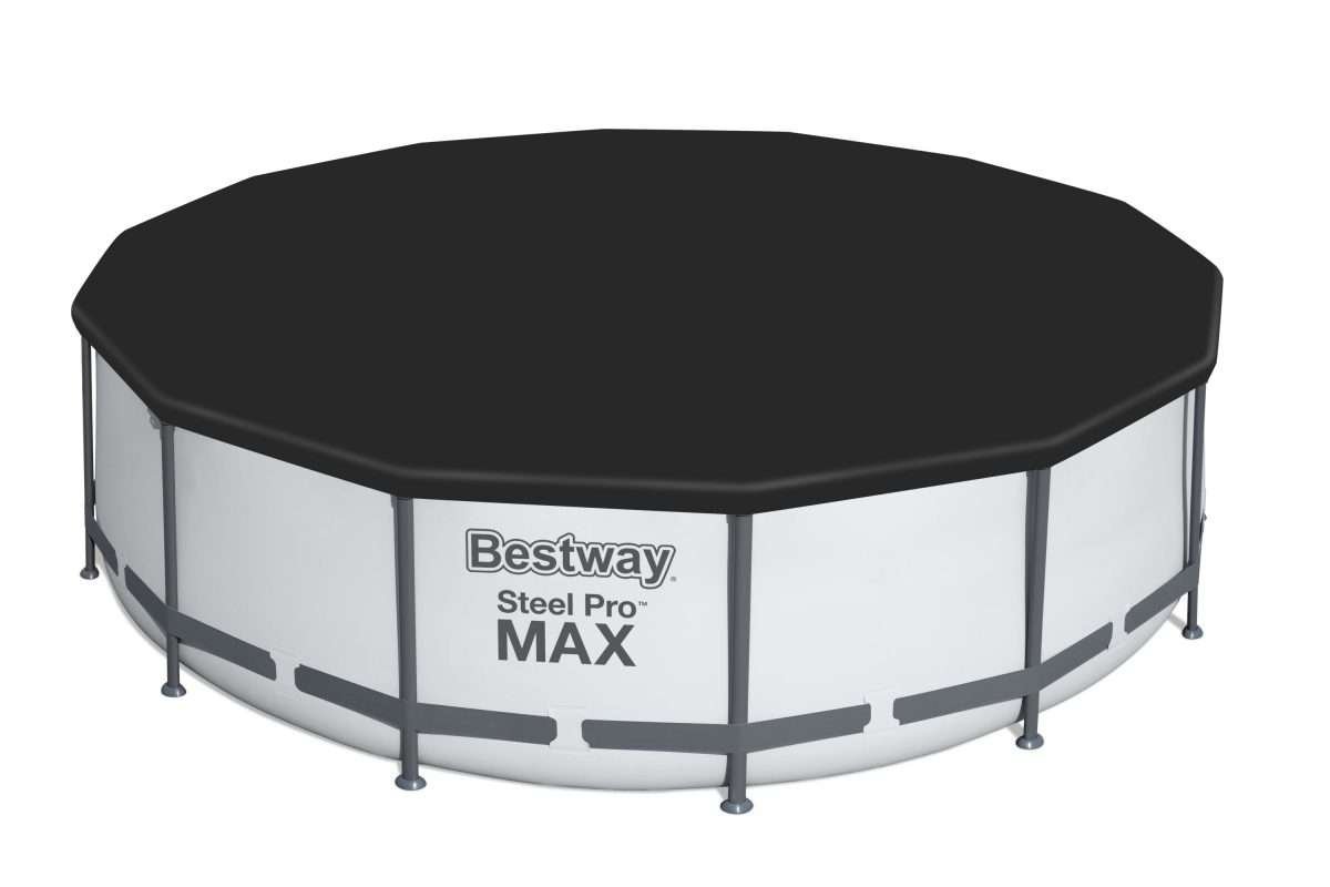 Bestway 5612X | Size 14.0 x 14.0 x 4.00 Ft | Steel Pro MAX Round Metal Frame Portable Ready-Made Swimming Pool - Image 3