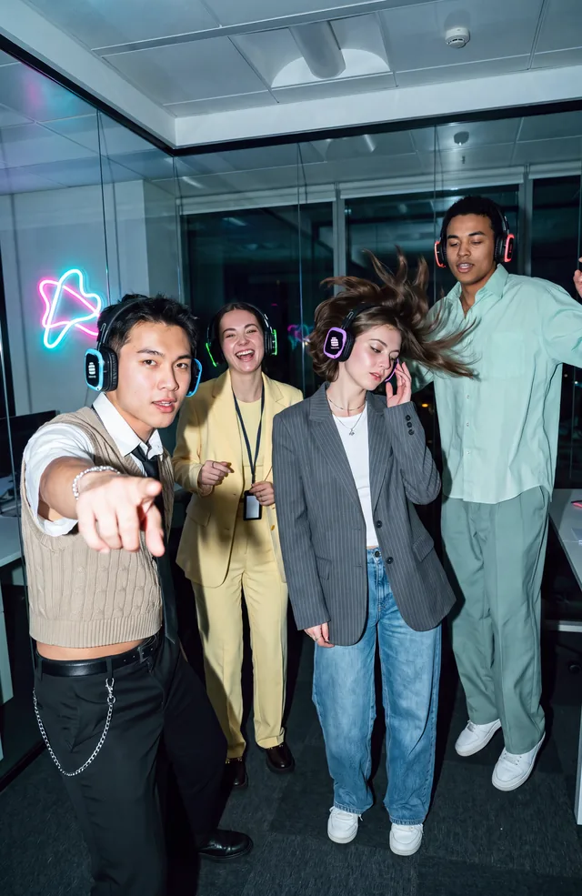 Silent disco corporate